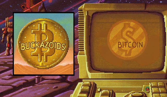 Space Quest IV adlı 1991 yapımı oyundaki Buckazoids, Bitcoin’in sembolüne olan benzerliğiyle tartışma yarattı.