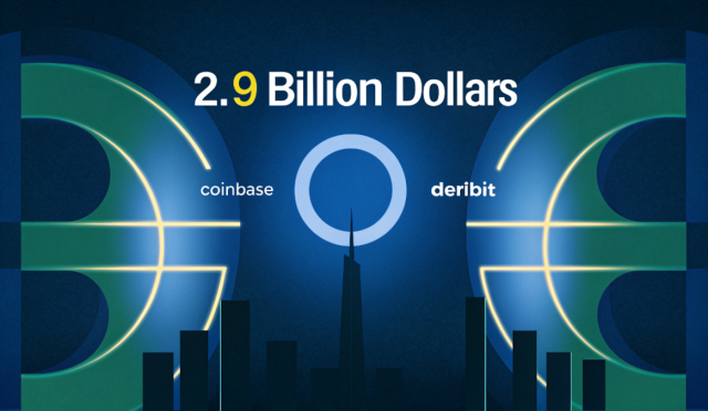 Coinbase, Deribit’i 2.9 milyar dolara satın aldı! Kripto türevleri pazarında dev hamle ve detaylar burada.